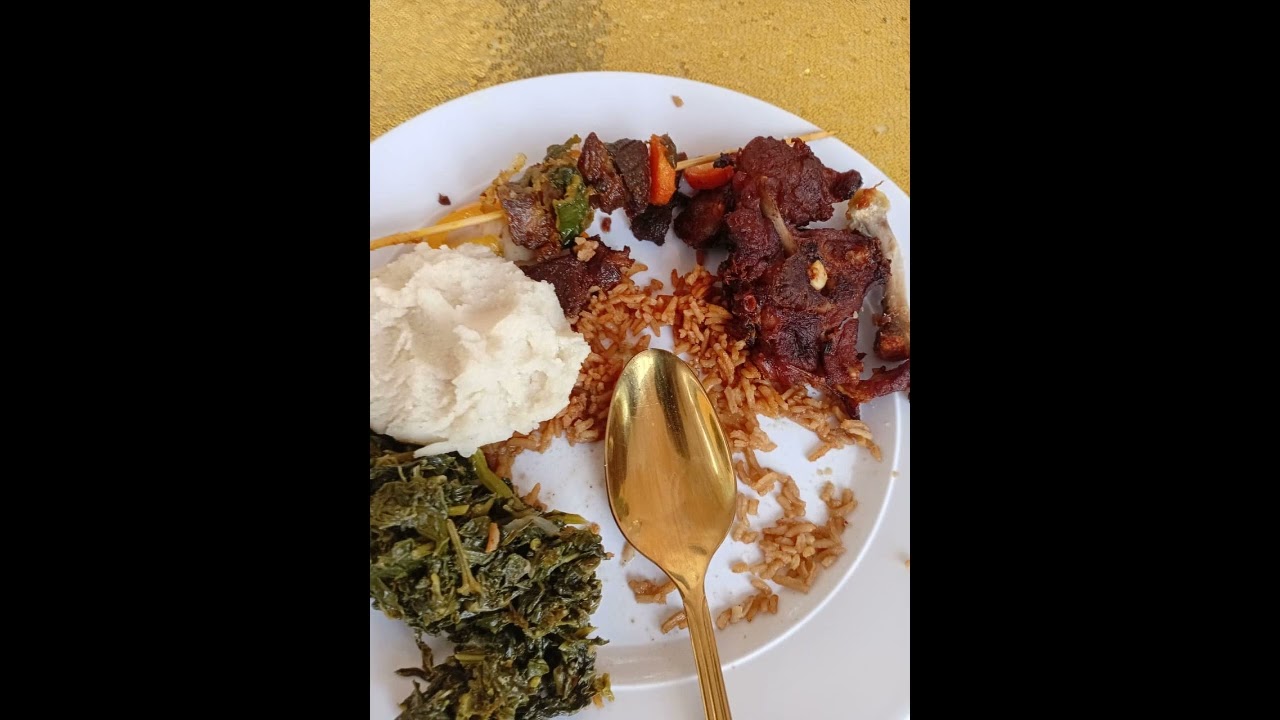 Kenya girl's ugali