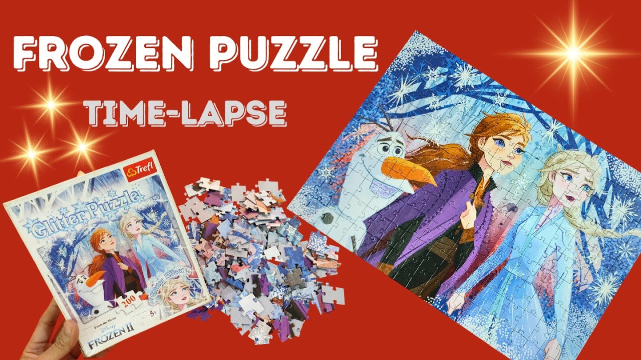 Frozen Puzzle |  Elsa, Anna and Olaf
