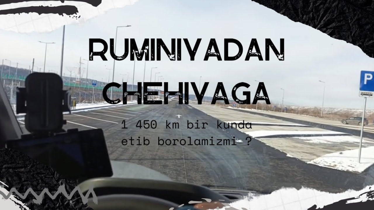 Руминиядан Чехияга бир кунда етиб бороламизми ?  1 450 км 