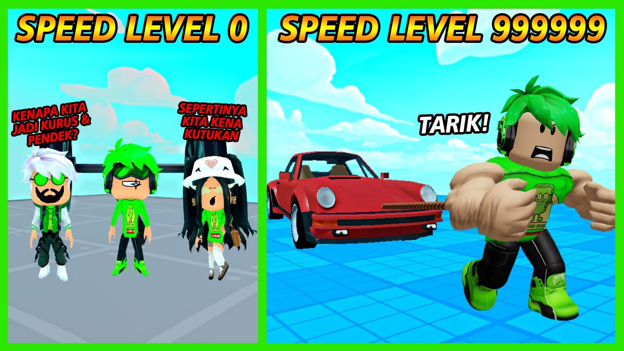 Walau Dikutuk Jadi Pendek & Kurus Tak Buat Kami Menyerah Jadi Manusia Berotot Tercepat