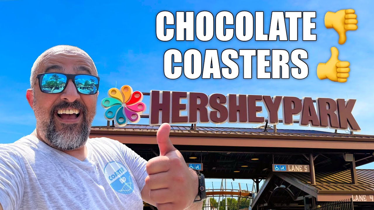 The Most INSANE Roller Coasters at Hersheypark!