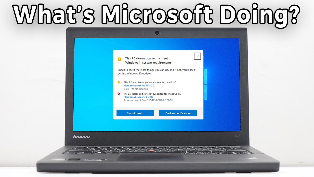 Ситуация с Windows 11 стала ещё хуже: Microsoft прекратила поддержку Windows 10