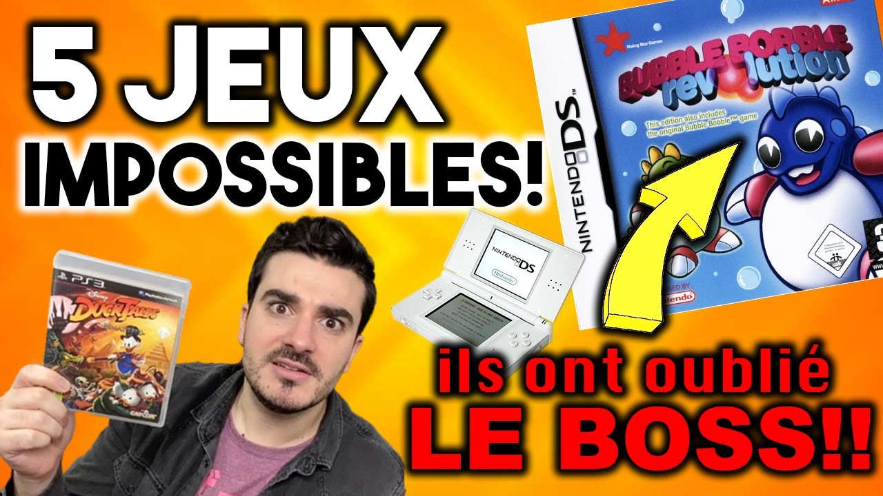5 JEUX IMPOSSIBLES À TERMINER ! (Oubli de boss, mur infranchissable…)