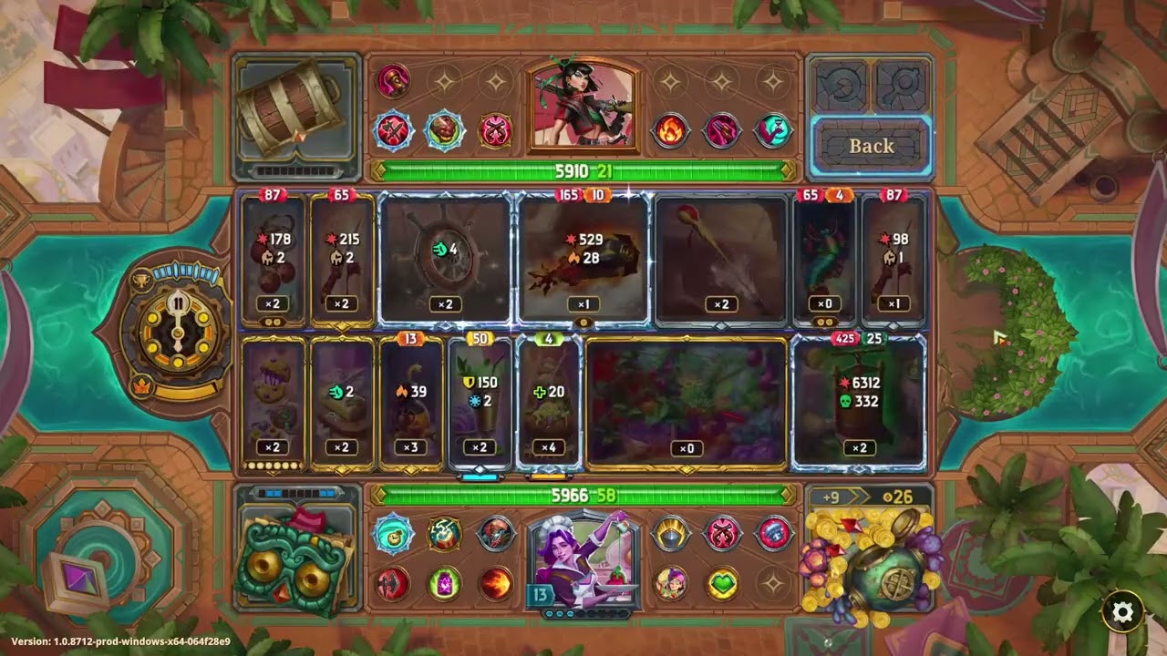 The Bazaar Fruit Press final battle with Veggie Garden