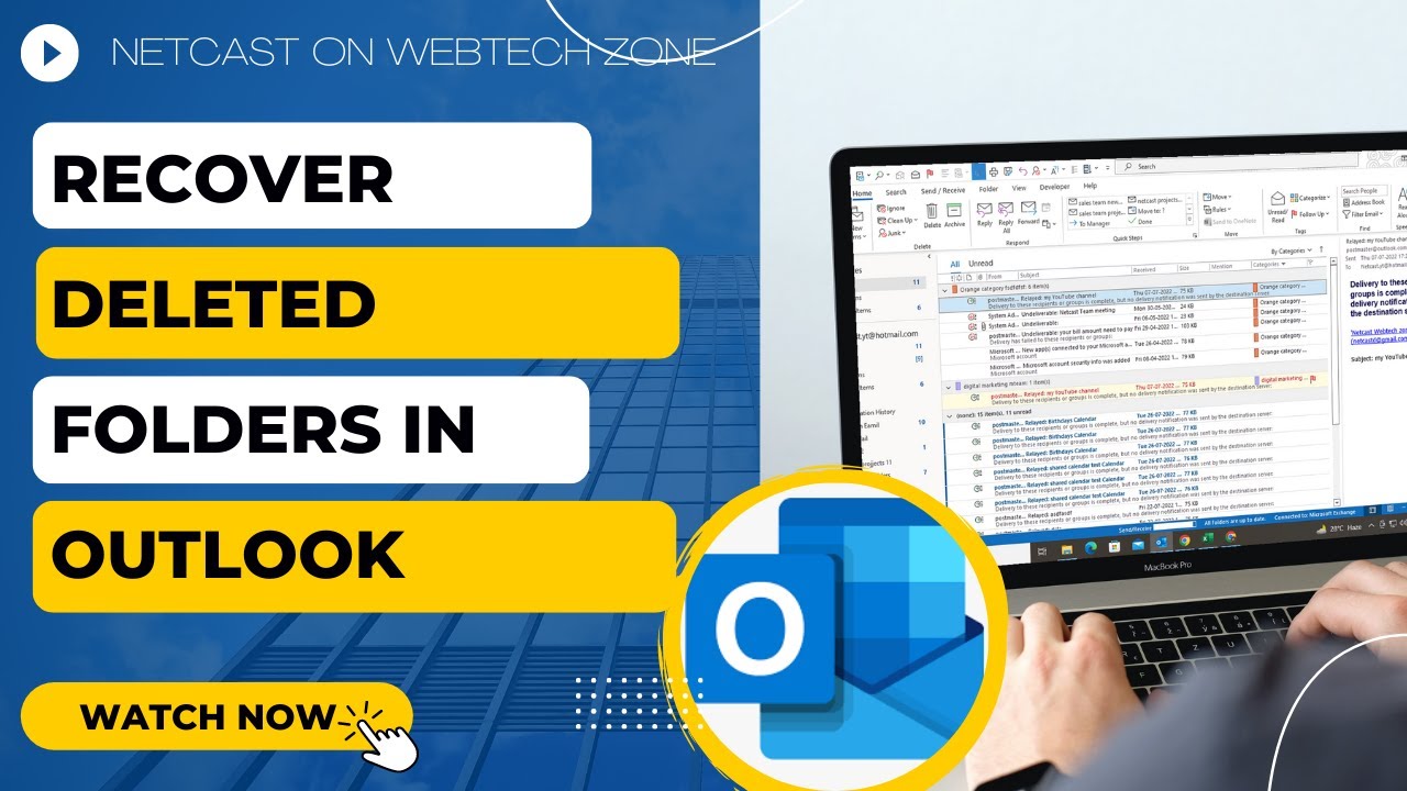 How to Recover Deleted Folders in Outlook | Where to Find Deleted Folder in Outlook