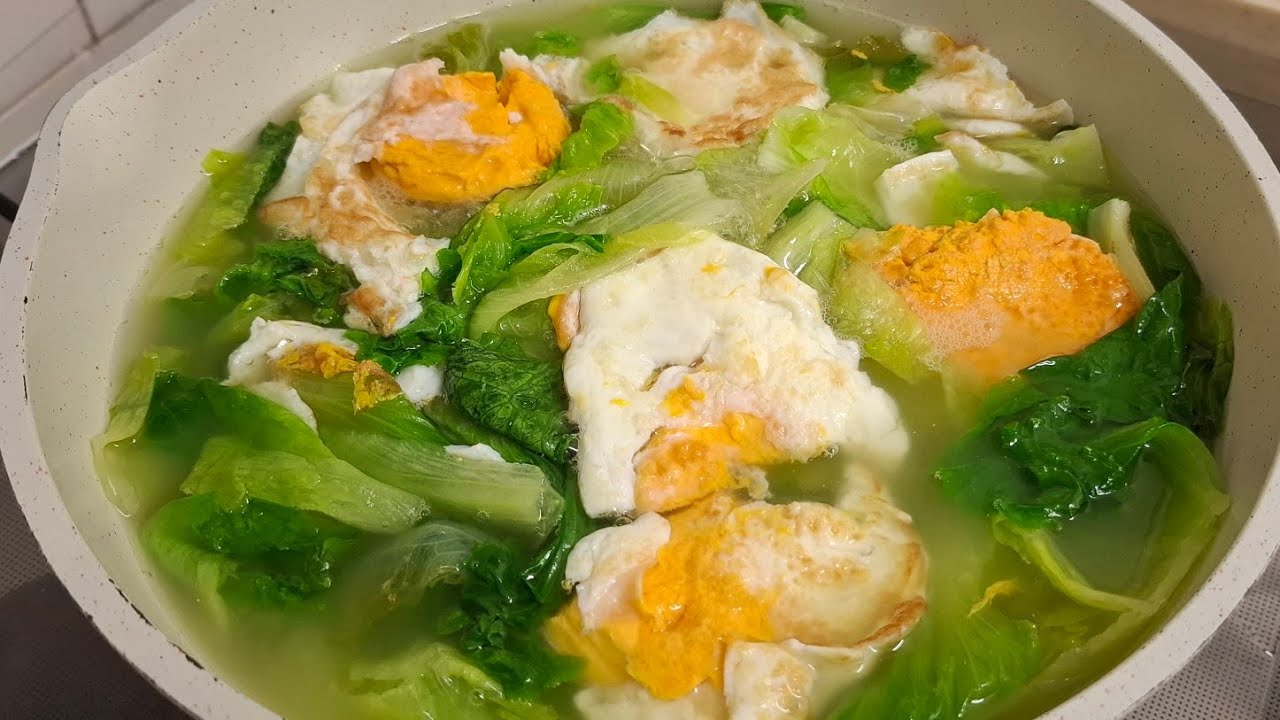 Lettuce Soup Recipe/Chinese style #cooking #food #yummy