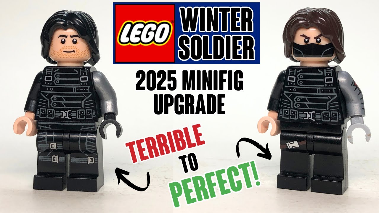 How To UPGRADE the 2025 LEGO Winter Soldier Minifig (But NOT How You Think...)