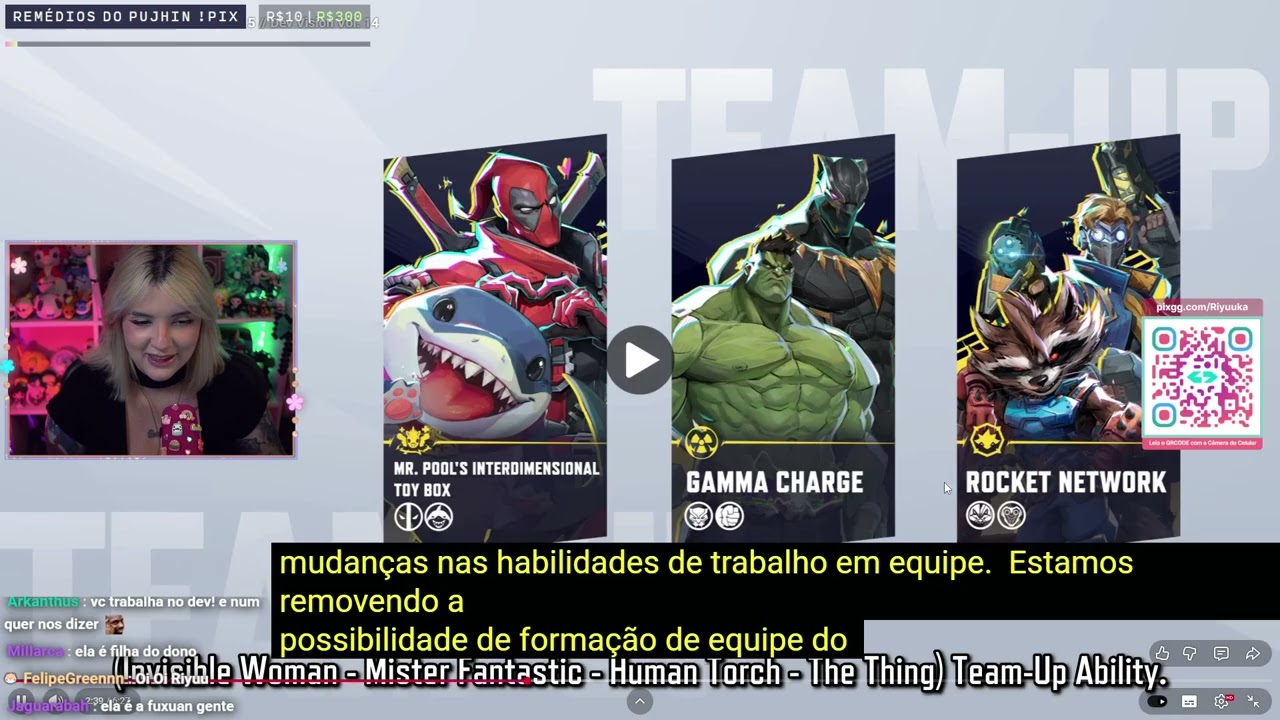 Riyuuka reagindo Marvel Rivals: What's new in Season 6.5 // Dev Vision Vol. 14 #1