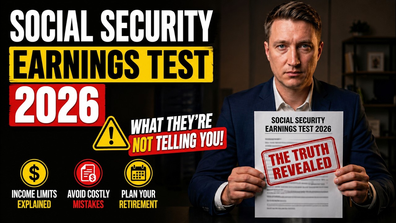Social Security Earnings Test 2026  What They're Not Telling You