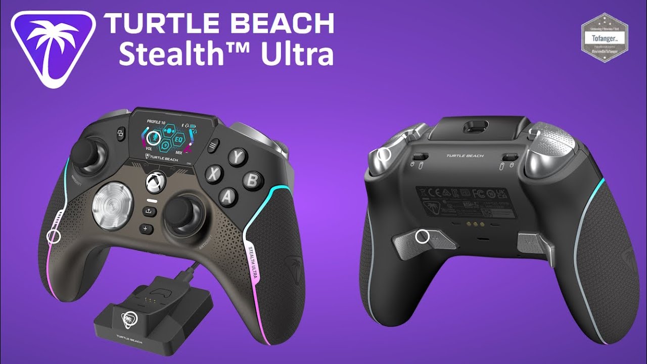 Turtle Beach Stealth Ultra — беспроводной контроллер со станцией быстрой зарядки — распаковка
