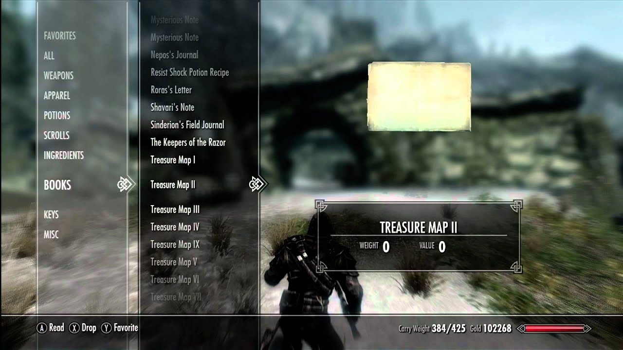 Skyrim: Treasure Map 7