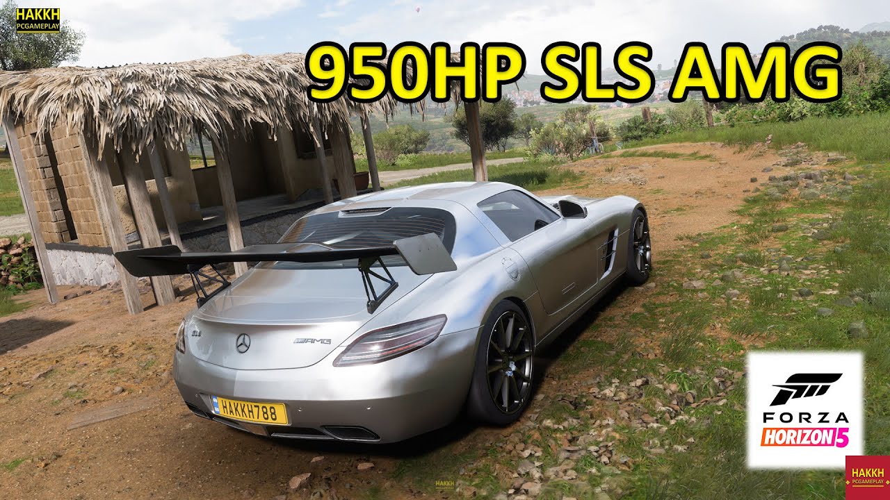 950HP Mercedes-Benz SLS AMG |Free Driving| - Forza Horizon 5 Gameplay 2K