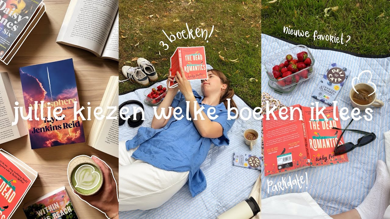 jullie kiezen wat ik lees (voor een week) 📚🌼 leesvlog