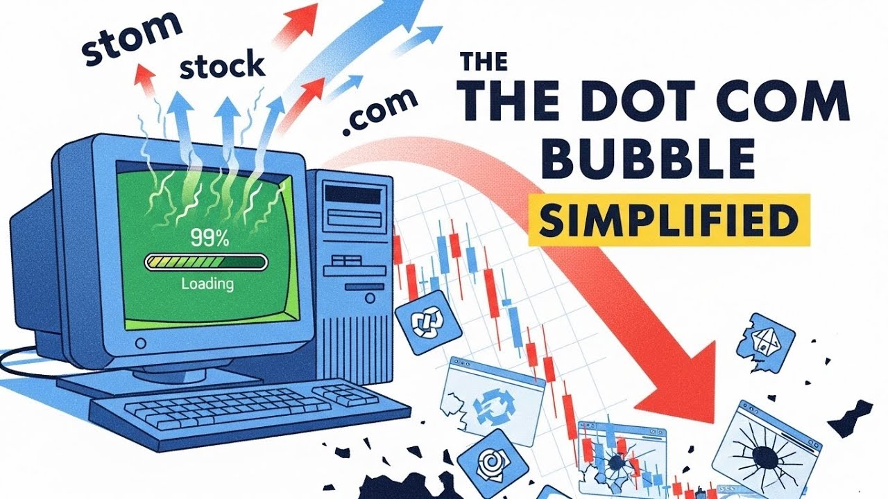 The Dot Com Bubble, Explained Simply