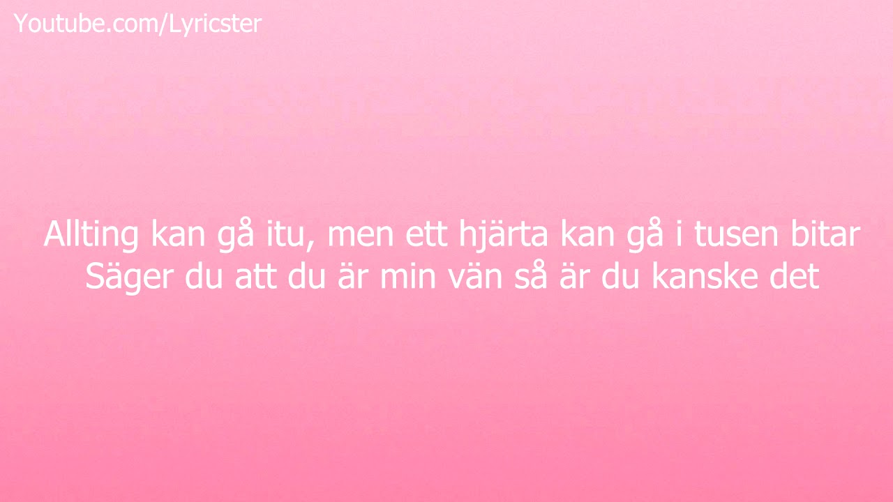 Kamferdrops - Tusen Bitar Lyrics