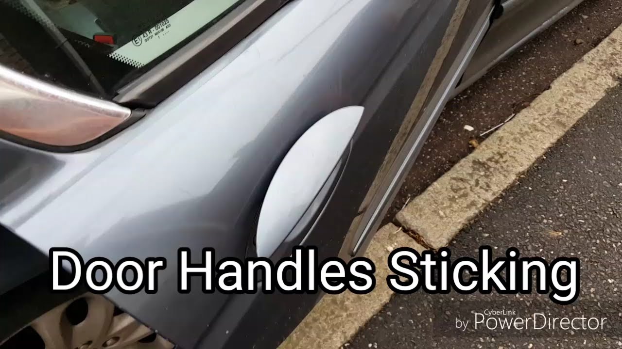 Jaguar X-Type Daily Project  - Fixing Sticking Door Handles