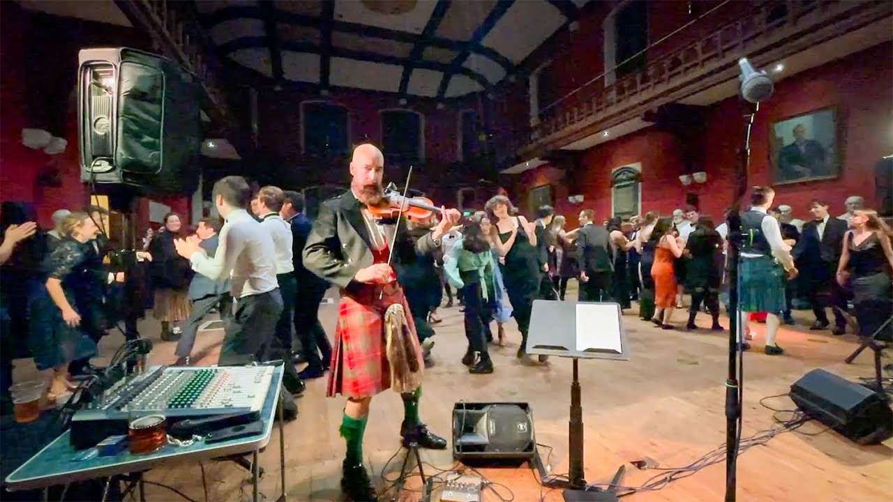 An INCREDIBLE venue for a ceilidh! (The Oxford Union Debating Chamber)