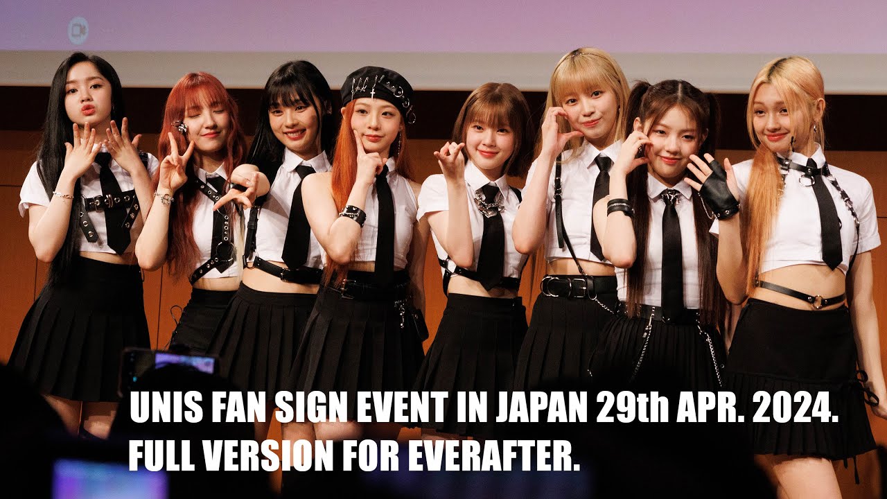 UNIS FAN SIGN EVENT IN JAPAN