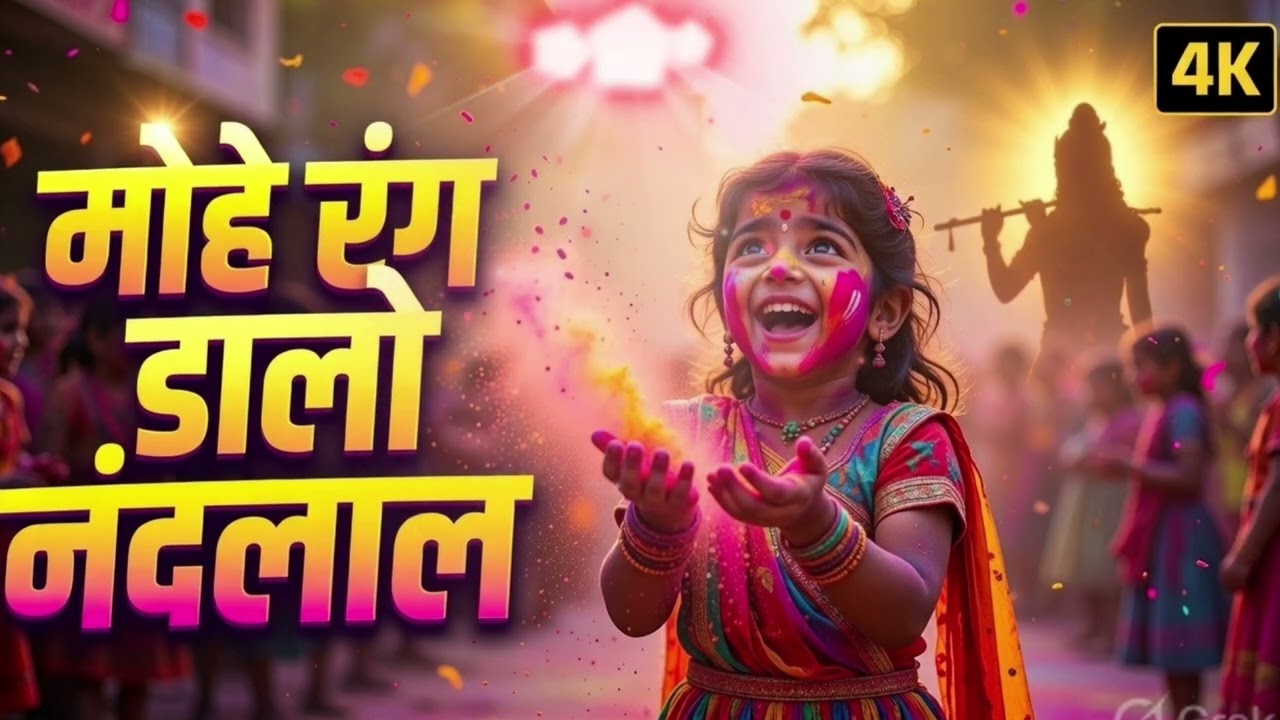 मोहे रंग डालो नंदलाल 2.0 | Holi Bhakti Remix 2026 | HiFi Bass DJ Song | Krishna Holi Special