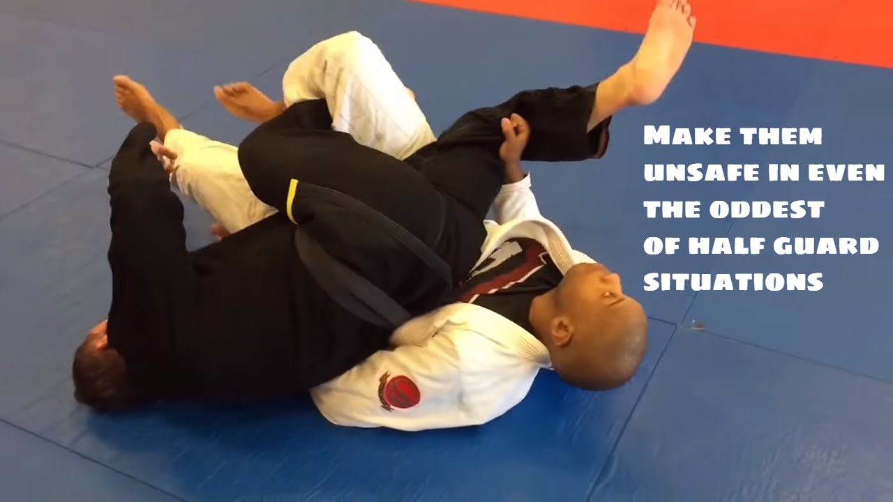 How to Counter the Reverse Half Guard Position