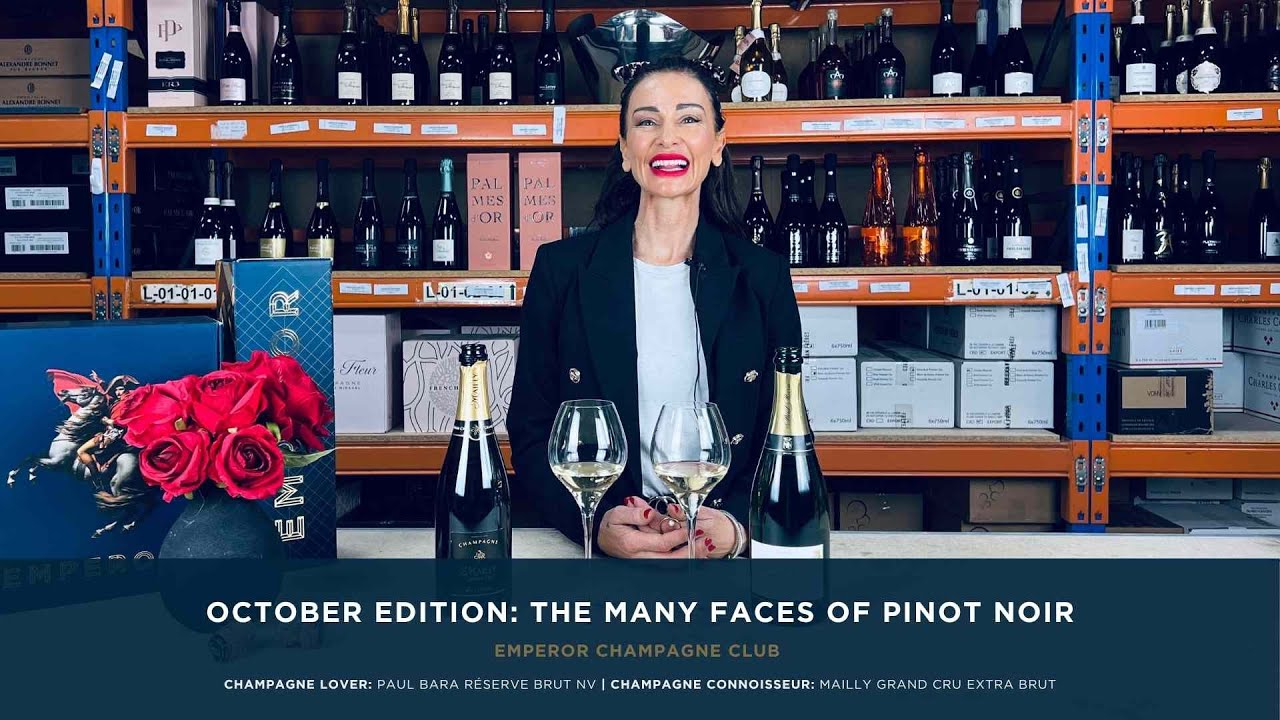 Emperor Champagne Club October - The Many Facets of Pinot Noir