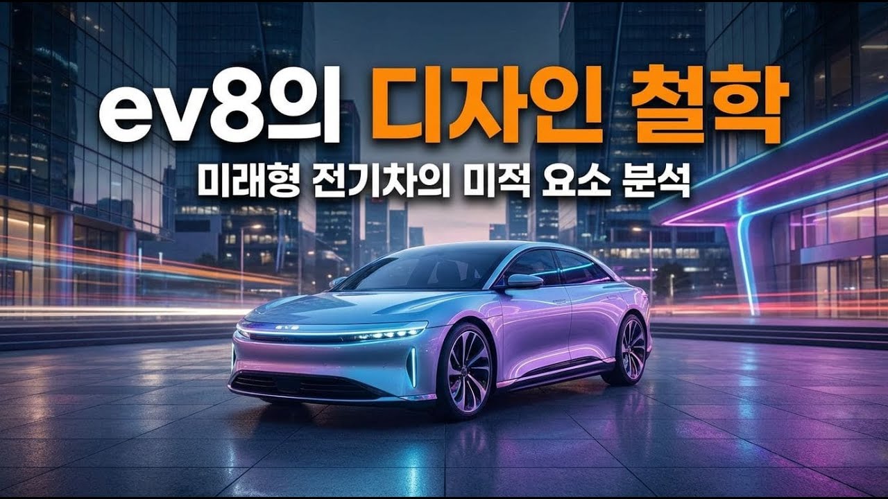 세계가 놀란!!! 기아 EV8, 자동차 디자인의 새로운 기준이 되다