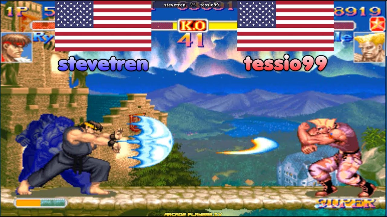 Super Street Fighter 2 Turbo ➤ stevetren (Usa) vs tessio99 (Usa) 슈퍼 스트리트 파이터 2 터보