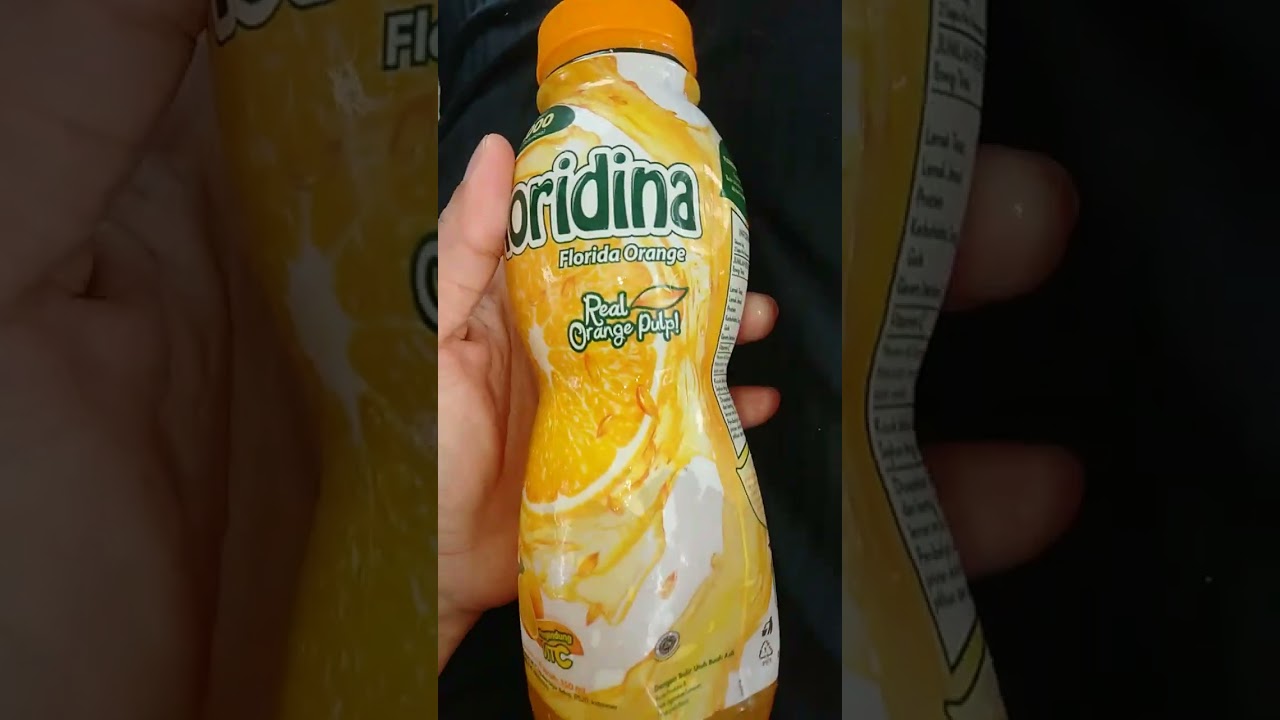 panas panas gini, enak nya minum yang segarin floridina #floridina #minuman #jeruk #jajanan #shorts