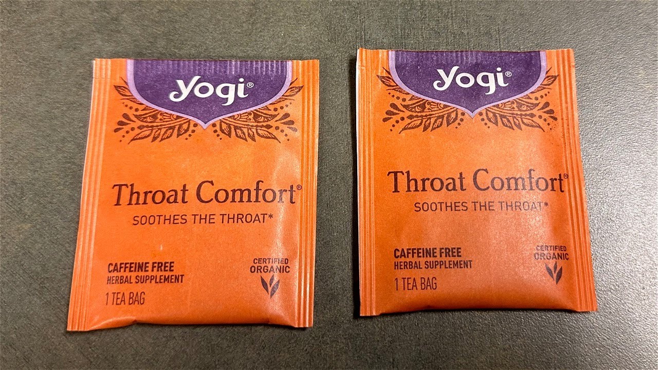 Yogi Tea Throat Comfort - 16 Caffeine Free Tea Bags