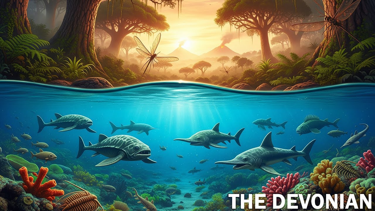 The Devonian: Earth&rsquo;s Age of Fishes and Forest Expansion | Documentary for Sleep