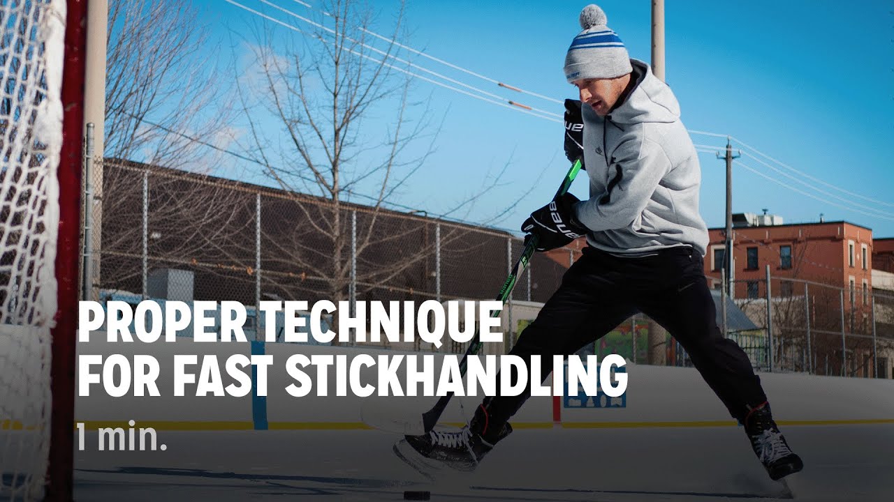 Proper Technique for Fast Stickhandling