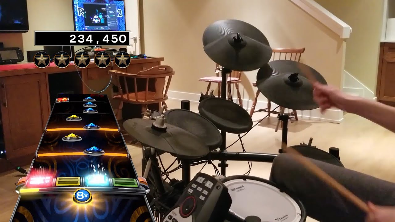 Smooth by Santana (ft. Rob Thomas) | Rock Band 4 Pro Drums 100% FC