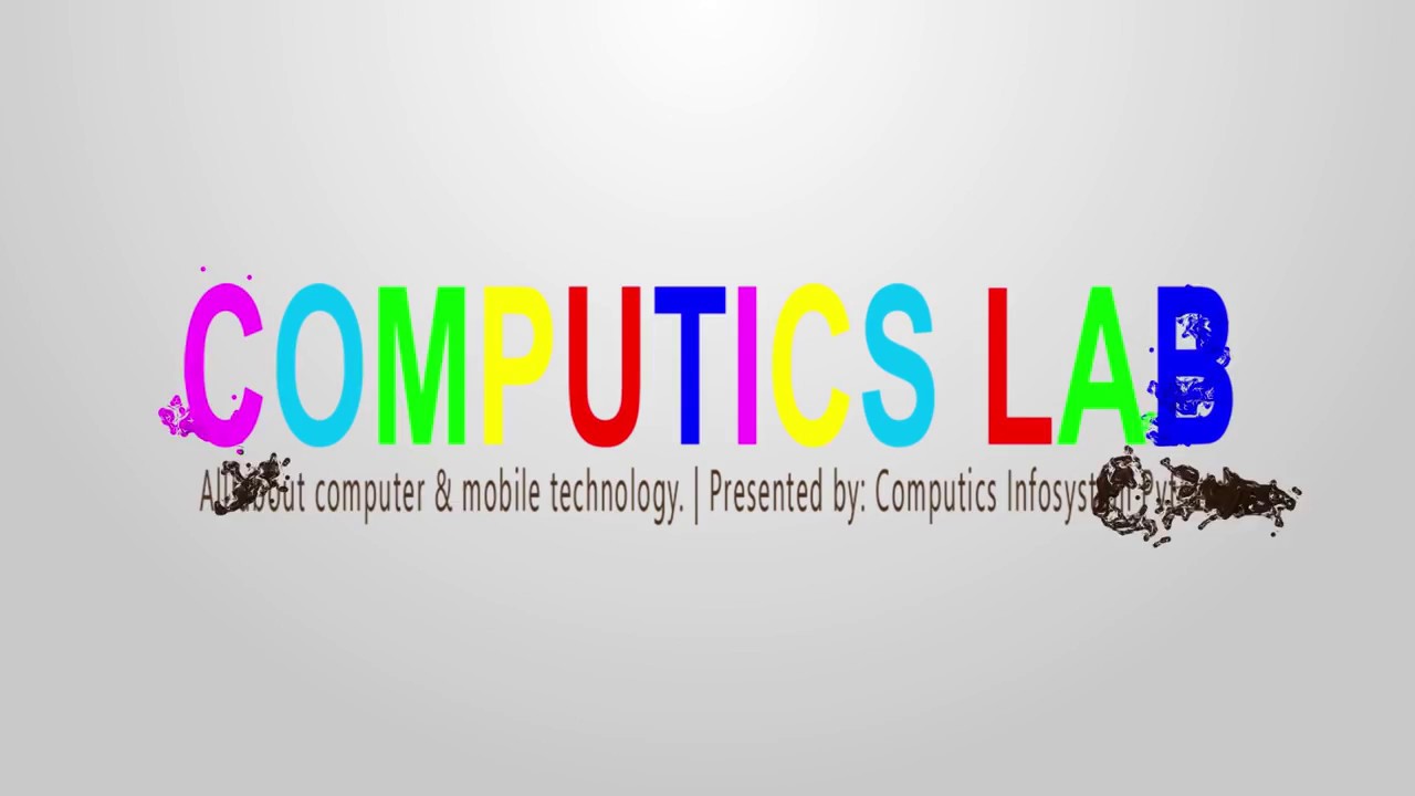 Computics Lab Promo Logo 2 | Logo Designing | Animated Logo & Design