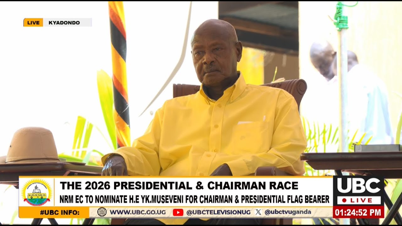 LIVE: MUSEVENI NOMINATED FOR CHAIRMAN & PRESIDENTIAL FLAG BEARER NRM I JULY 5, 2025.