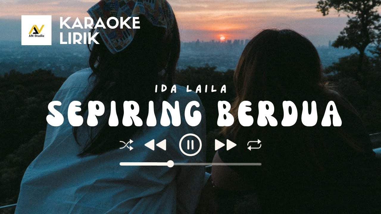 KARAOKE SEPIRING BERDUA  COVER AMIN A2M STUDIO IDA LAILA