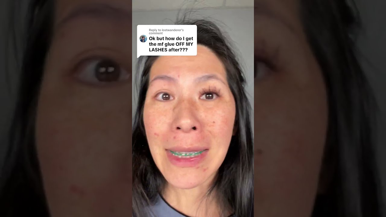 How To Get Lash Glue Off Your Natural Lashes