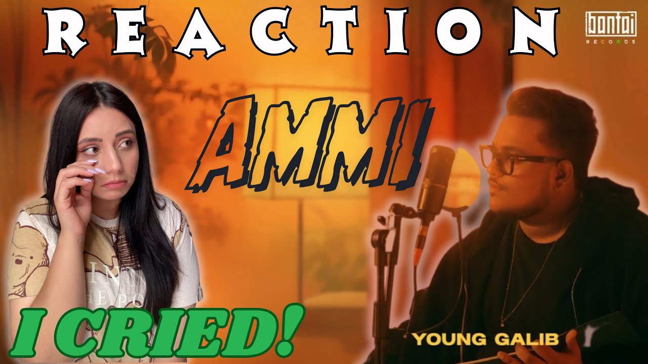 YOUNG GALIB - AMMI | PROD BY | TONY JAMES | OFFICIAL MUSIC VIDEO |BANTAI RECORDS PAKISTANI REACTION