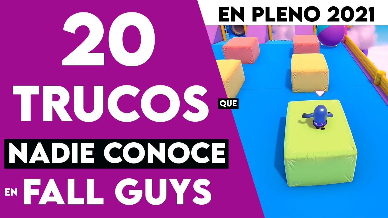 20 TRUCOS QUE NADIE CONOCE EN FALL GUYS (LOS MAS RAROS Y DIFICILES)
