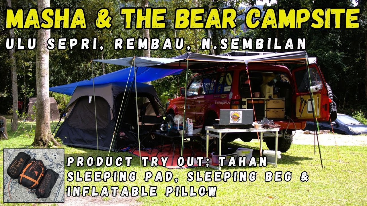 Masha & The Bear Campsite | Rembau | N.Sembilan |S4EP10