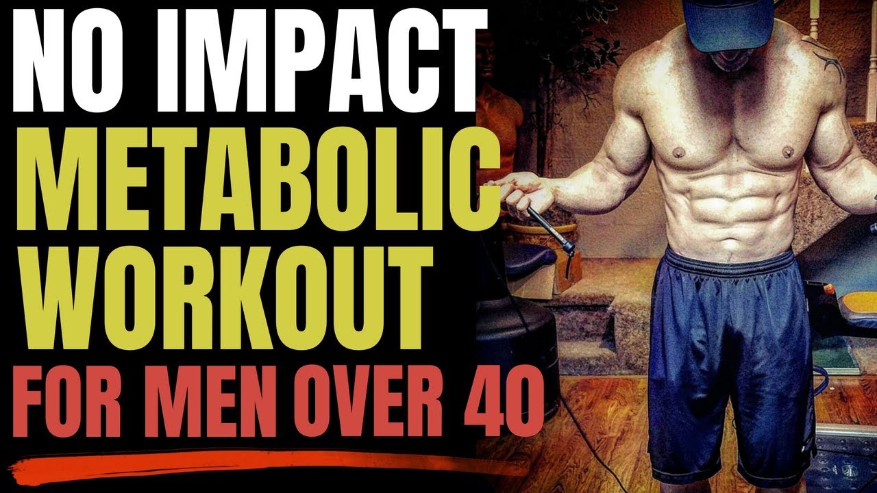 TURBOCHARGED Metabolic Workout For Men Over 40 (no impact!)