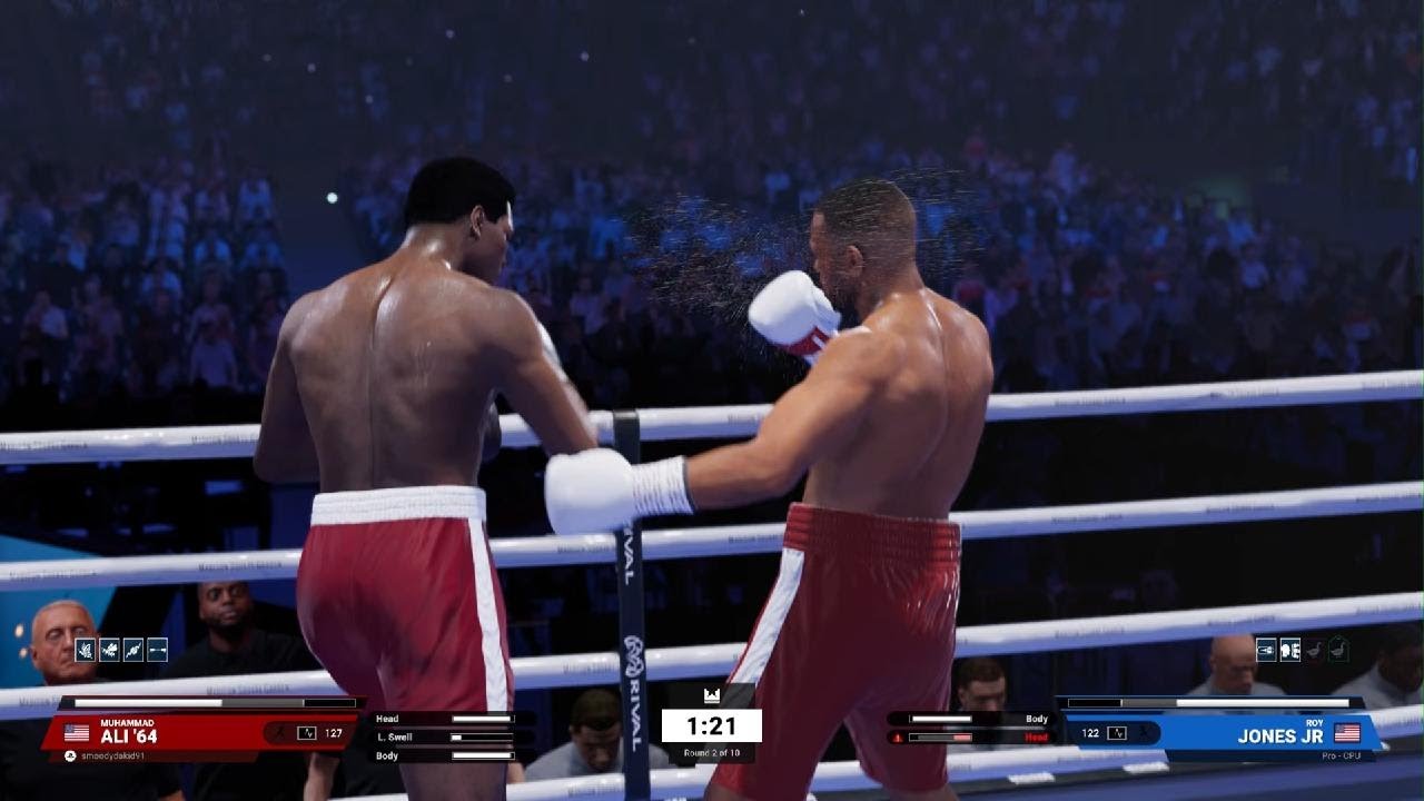 Undisputed 64' muhammad Ali vs Roy Jones Jr 💪🏾🔥🔥
