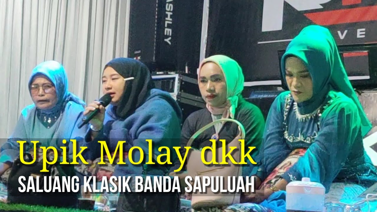 Saluang Klasik Live Banda Sapuluah artist Upik Molay dkk