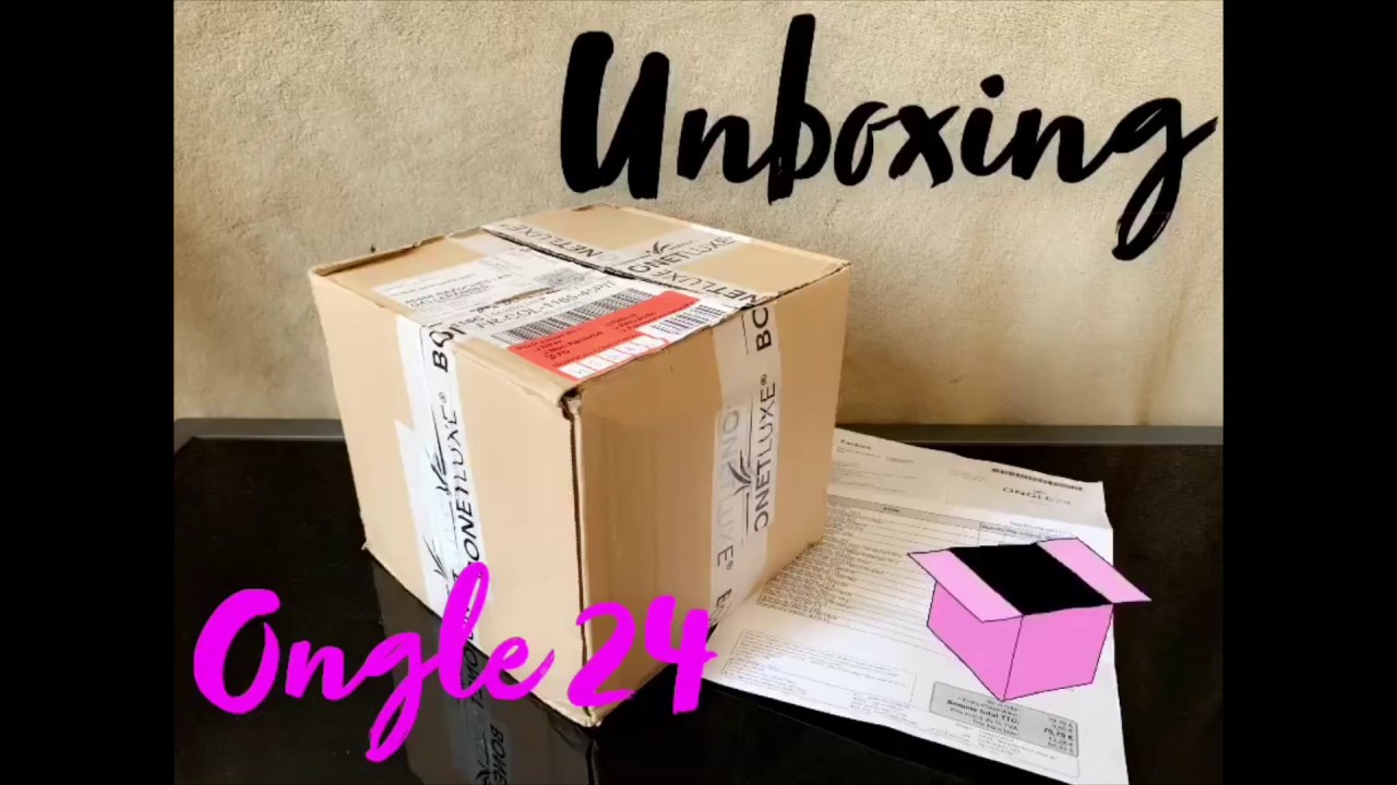 JE ME LANCE !! Unboxing Ongle24 💅🏻