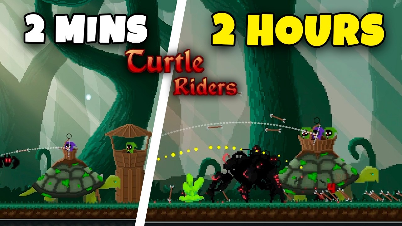 I Rode a GIANT TURTLE Fighting off Monsters // TURTLE RIDERS