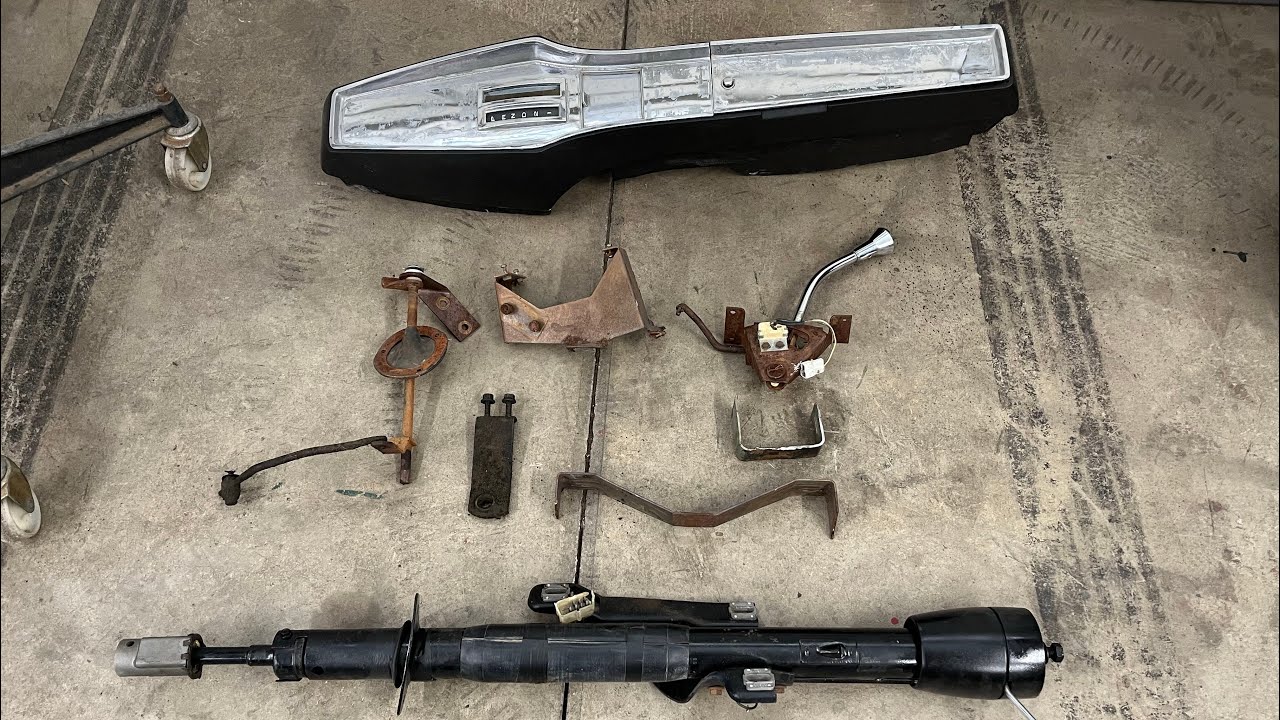 Mopar A B E body floor shift center console conversion 
