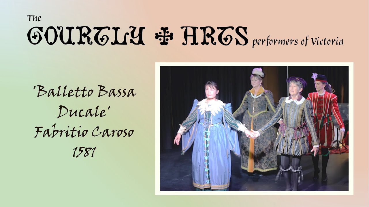 Renaissance dance: Balletto Bassa Ducale