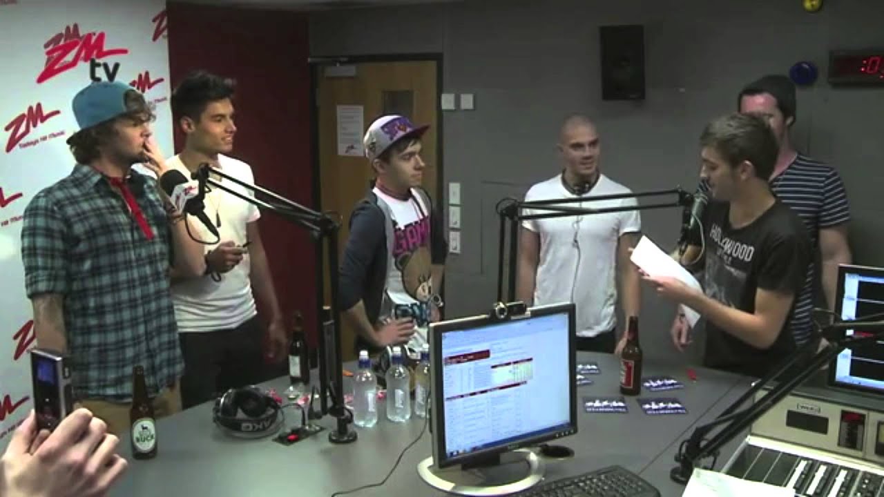 The Wanted Gets Electrified With Dog Collars At ZMTV