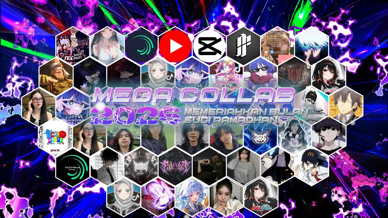 MEGA COLLAB 2026 MEMERIAHKAN BULAN SUCI RAMADHAN by: RUI ASIK SEKALI