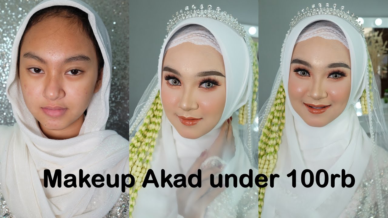 Makeup wedding 100 ribuan produk lokal bagus banget!! | Ayyunazzuyyin