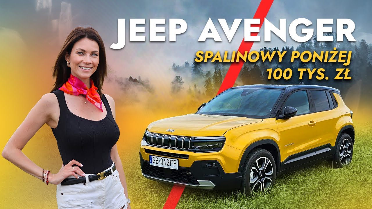 JEEP AVANGER - Spalinowy poniżej 100  tys. zł